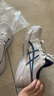 亚瑟士ASICS男鞋透气跑鞋运动鞋缓震舒适跑步鞋 GEL-CONTEND 4 米白色/蓝色 40 实拍图