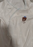 翘脚鸭 婴儿衣服新生儿连体衣秋冬季满月宝宝内衣纯棉打底刚出生春秋款 蓝小熊2件【夏季·系带款】 73码（建议6-9个月） 实拍图