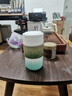 言艺泡茶杯水杯办公杯花茶杯茶水分离杯父亲节礼物沐川V4随行杯渐变蓝 实拍图