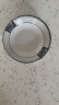 陶瓷蘸料碟4.5英寸家用高颜值味碟醋碟厨房餐具釉下彩凉盘子碟子 春晓味碟 4个装 实拍图