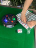 如喜【防侧翻-杀菌除湿低音Pro】麻将机全自动折叠餐桌一体家两用电动 成都仓武汉仓就近发56-108 请联系客服选择麻将牌大小 实拍图