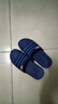 经典拖鞋舒适休闲一字拖居家情侣防滑男女凉拖鞋 蓝色 42 （偏小码建议拍大一码） 实拍图