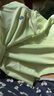 babycare山茶花宝宝爬服春夏连体衣包屁衣新生婴儿衣服 亮酸橙 80cm  实拍图