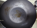 RIVER LIGHT日本极牌进口炒锅30cm熟铁锅无涂层轻量炒菜锅 电磁炉燃气通用 实拍图