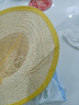 智宙竹制品工作草帽夫夏季斗笠宽檐通用通用式草帽子农民家用纯竹太阳 竹编草帽图片色(直径40cm) (5658cm) 实拍图