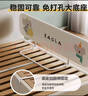 诺梵亚免安装床围栏宝宝防摔护栏简易便携式可折叠挡板小飞象1.2米一面 实拍图