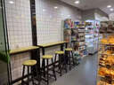 信京吧台桌奶茶店靠墙桌椅家用吧台桌长条桌子餐馆商用高脚桌长100cm 实拍图