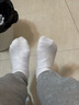 棉十三袜子男士【100%纯棉抗菌防臭】短袜春夏季男袜透气纯色低帮10双 实拍图