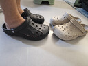 卡骆驰crocs洞洞鞋贝雅男鞋女鞋轻便耐磨一脚蹬拖鞋休闲鞋|10126 卵石色-2V3 37 /38(230mm) 实拍图