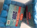 美丽雅 鞋套一次性加厚200只室内机房厂房样板间家用塑料防水防尘脚套 实拍图
