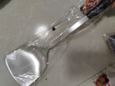 双枪 304不锈钢锅铲子实木榉木柄锅铲子铸铁锅炒菜专用锅铲【加长】  实拍图