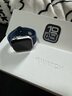 Apple/苹果 Watch Series 10 智能手表GPS款42毫米银色铝金属表壳丹宁色运动型表带S/M MX1J3CH/B 实拍图