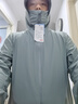 京东京造【UPF300+】防晒衣男士原纱冰丝凉感夏季防晒服男外套 茉绿色XL 实拍图