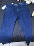 马登工装美式复古水洗丹宁牛仔裤直筒宽松阔腿裤日系休闲长裤子男秋 深蓝 29 实拍图