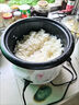 半球老式电饭锅 家用电饭煲迷你电饭煲小型单人宝宝蒸煮米饭煲汤不粘锅-/ 特厚款+防干烧+加粗全铜线+不粘胆+蒸笼 3L 实拍图