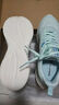 361°运动鞋男鞋飞羽2夏季薄透超轻网面透气缓震休闲通勤跑步鞋 羽毛白/冰河蓝 42 实拍图