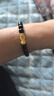 中国黄金（CHINA GOLD）黄金手链男士款六字真言貔貅足金转运珠情人节生日礼物送男友爸爸 【今/次日达】6mm六字真言貔貅手链 约0.3g 实拍图