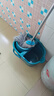 科力邦（Kelibang） 拖把桶 塑料拖把桶带提手 免手洗脱水拖布 懒人墩布清洁吸水地拖 蓝色 KB1215 实拍图