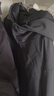 诺诗兰（NORTHLAND）冬季新款户外鹅绒羽绒服男女可升温连帽三防抗寒保暖面包服 纯黑色 XL 175cm （120-140斤 卡码拍小） 实拍图