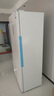 西门子（SIEMENS）512升无界平嵌对开门冰箱家电国家补贴 双开门60cm零嵌入式家用冰箱自由嵌入一级能效白KA512091EC 实拍图