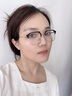 镜沁 男女防蓝光变色眼镜商务近视可配度数大框瘦脸显脸小平光眼镜 黑银框【变灰色】 无度数防蓝光镜片0度 实拍图