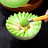 京鲜生 山东玉菇甜瓜礼盒装 2粒 净重4.5-5.5斤 单果2斤起 源头直发 实拍图