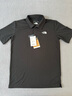 北面（The North Face）POLO衫男款短袖速干t恤简约休闲商务半袖透气春夏上新 黑色 M /170 实拍图