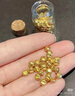 领丰金黄金豆豆AU9999足金实心真金豆子收藏节日礼物送女友节日小金豆 金豆1g 实拍图