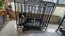 憨憨宠 狗笼 狗笼子中大型犬小型犬带厕所加粗加固金毛拉布拉多方管笼子 升级六面全方管94*64*85cm 65斤内适用 实拍图