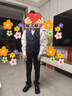 ABC KIDS男童皮鞋亮面校园中大童英伦风儿童演出鞋3028AX黑色35 实拍图