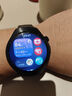 HUAWEI WATCH 5 46mm基础款深锖色不锈钢表壳苍穹黑氟橡胶表带首创X-TAP智感窗鸿蒙AI腕上小艺eSIM通信 实拍图