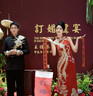 枝己新中式结婚礼服2025新款订婚新娘旗袍敬酒服古嫁衣秀禾服出阁服 X2516(仅女装) L 晒单实拍图