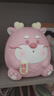 杞乐生日礼物女孩生肖吉祥物儿童周岁伴手礼品桌面摆件可存可取储蓄罐 小胖龙粉色（大号） 默认发可存可取款（联系客服发只进不出款） 实拍图