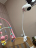 海马爸比二代婴儿看护机智能监控宝宝监护器哭声焕新版 焕新版2代-32G-粉色+支架 实拍图