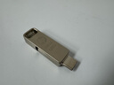 惠普128GB Type-C USB3.2 Gen1U盘加苹果lightning转接头 手机电脑U盘x206c 全金属双接口学习办公优盘 实拍图