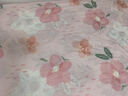 博洋家纺全棉床单印花被单纯棉床罩单件套 花语粉160*230cm 实拍图