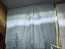 哈骆顿（HALODN）窗帘免打孔魔术贴遮光布简易卧室飘窗出租房小短遮阳布 蓝色窗帘99%遮光【1.5*1.8m】1片 实拍图