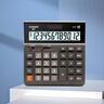 卡西欧（CASIO）DH-14-BK 中型无声款 14位大额计算 双电源 超宽计算器 黑色 专业计算系列 实拍图