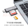川宇USB-C3.0高速多功能合一手机读卡器Type-c接口OTG安卓SD单反相机TF记录仪手机存储内存卡双卡同读 实拍图
