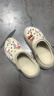 卡骆驰（crocs）男女泡芙洞洞鞋户外休闲时尚厚底一脚蹬沙滩鞋 207521-2Y2 36-37 实拍图
