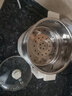 利仁（Liven）电煮锅304不锈钢无涂层内胆1.8L小电锅宿舍电火锅电蒸锅炖蒸煮一体多功能学生锅小型1-2人DHG-B151 实拍图