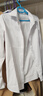 佐马仕 （ZUOMASHI） 长袖衬衫女商务休闲职业装正装衬衣修身工装OL酒店通勤工作服 N2655纯白色方领 L/37（100斤-110斤） 实拍图
