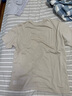 蕉内（Bananain）王一博同款305H纯棉睡衣男女士100%棉情侣家居服短袖短裤套装夏季 【短裤款素色-男】茶灰 S 实拍图