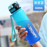 史努比（SNOOPY）儿童水杯夏季便携大容量耐摔防漏喝水杯男女小学生一键直饮杯子蓝 实拍图