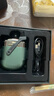 德国进口品质迷你剃须刀男士电动静音刮胡刀便携黑科技男士生日520男朋友礼物 田野绿 礼盒装 实拍图