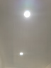 雷士（NVC）LED筒灯客厅卧室过道天花嵌入式窄边全铝孔灯7瓦三色Ra90【米月】 实拍图