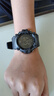 卡西欧（CASIO）复古小方块多功能户外防水男士手表AE-1500WH-8BVDF 藏蓝色 实拍图