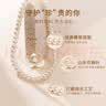 ALLOVE天然淡水珍珠项链妈妈款吊坠母亲节生日礼物送婆婆长辈岳母实用礼 实拍图