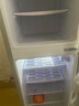 先科速冻冷藏双门冰箱家用一级能耗迷你出租屋节能省电轻音小型电冰箱 一级能效/98L双门银/约3天一度电 实拍图