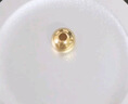 纵横金业足金999   黄金转运珠 金珠子  1克 单颗 顶珠 散珠 手串diy 1克  转运珠 实拍图